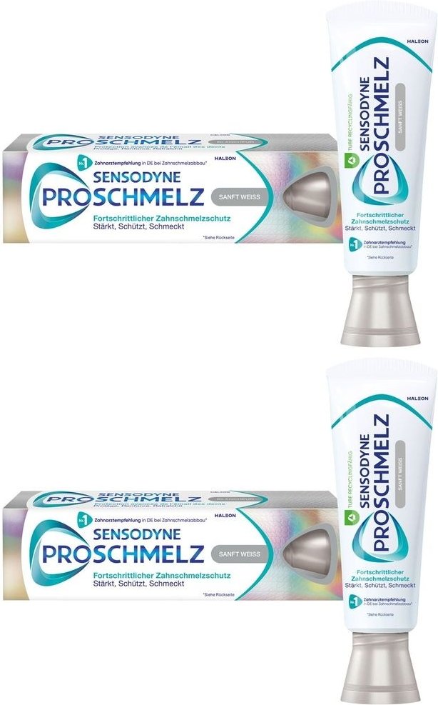 Sensodyne Prosch Sanft WEI x2 2x75 ml Zahnpasta