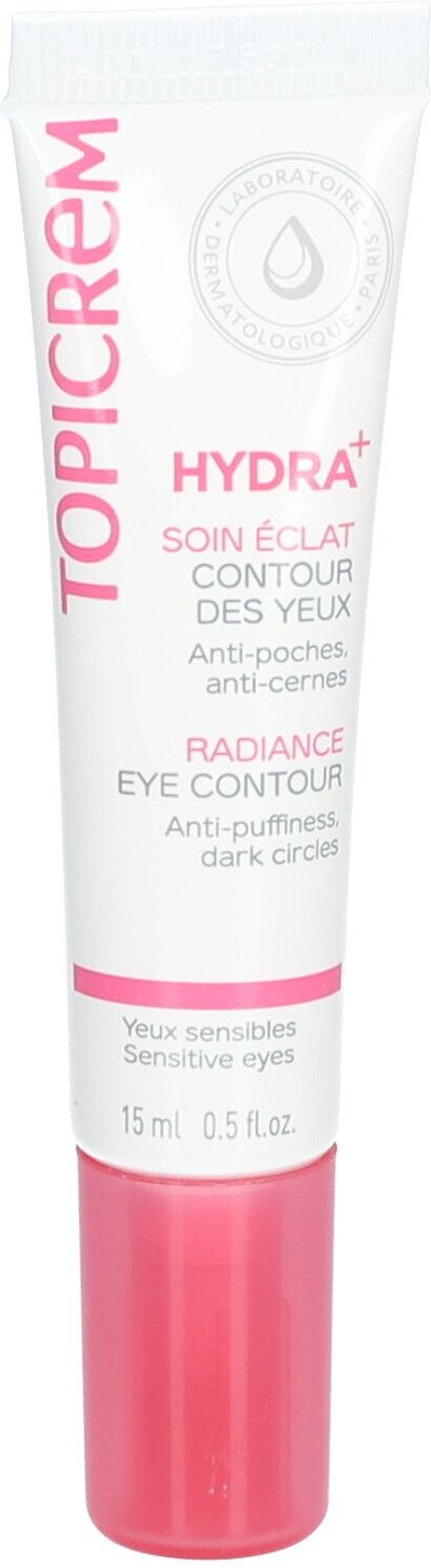 Topicrem Hydra+ Stralende Oogcontour 15 ml Augencreme