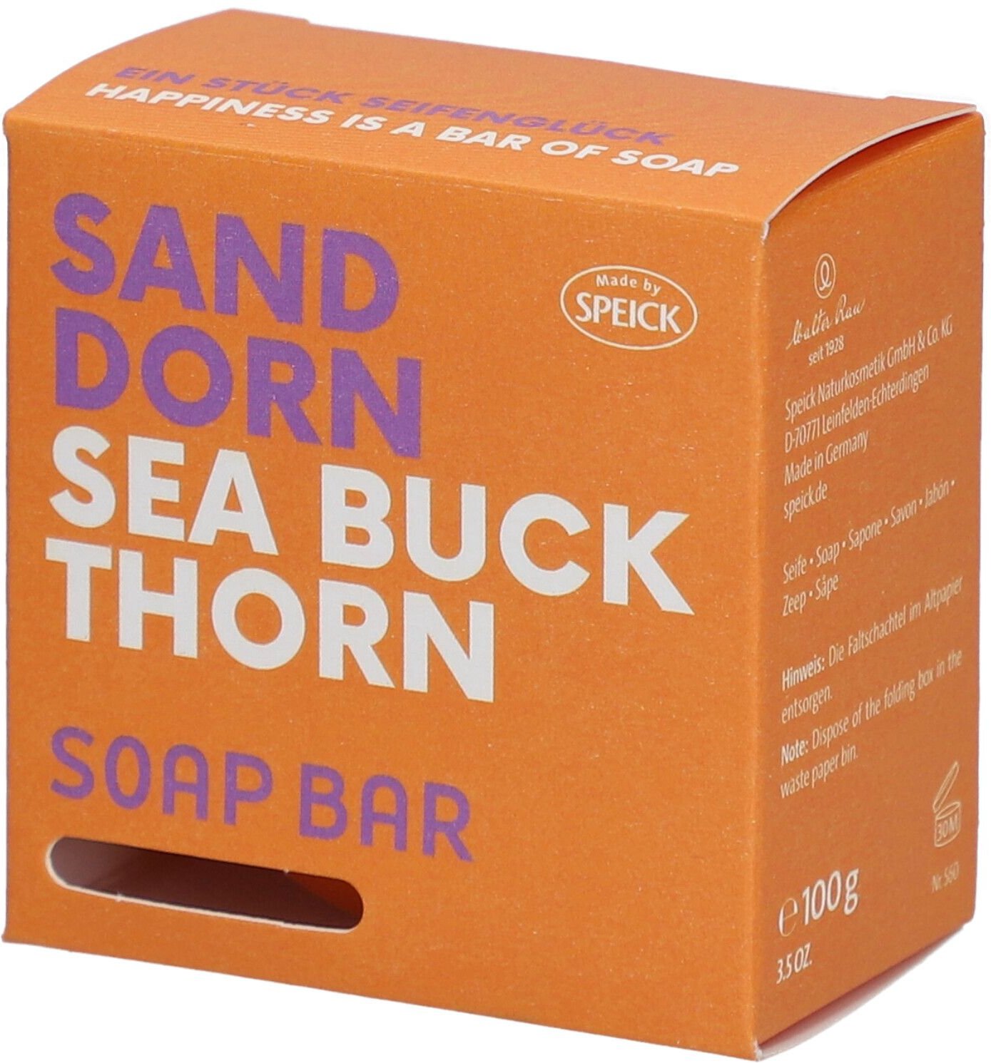 Thumbnail - Soap BAR Sanddorn 100 g Seife