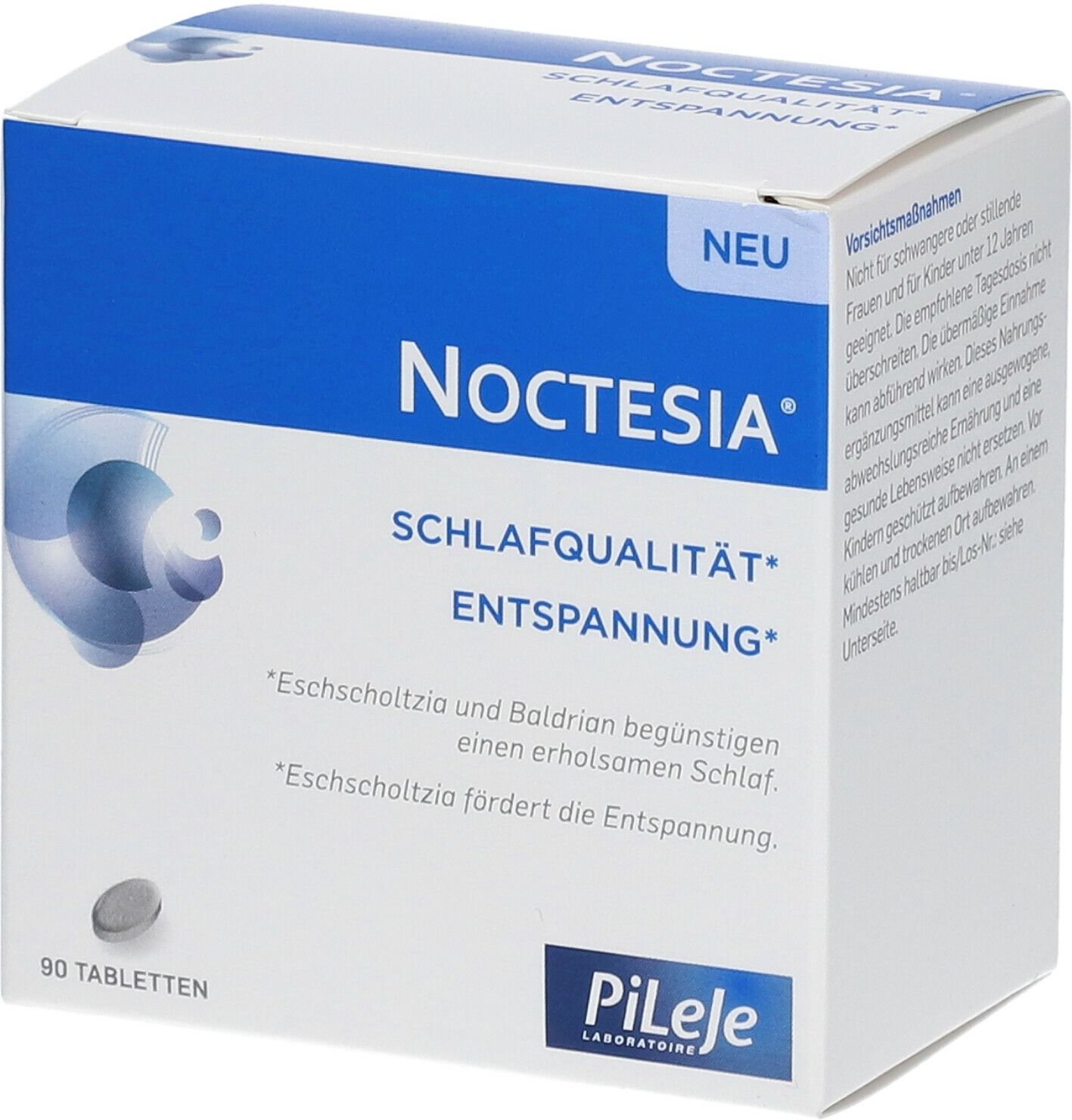 Noctesia Tabletten Entspannung erholsamer Schlaf 90 St