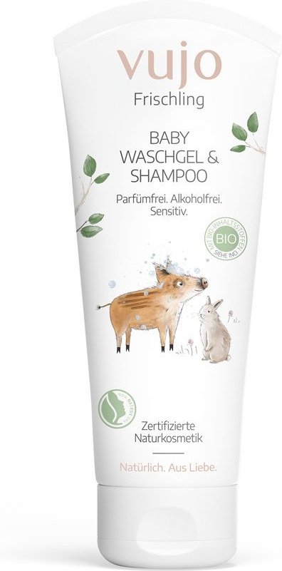 Vujo Frischling Baby Shampoo & Waschgel 200 ml Duschgel