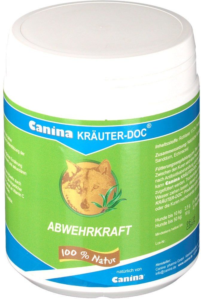Canina Kräuter-Doc Abwehrkraft Pulver vet. 150 g