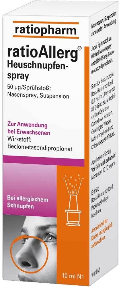 Ratioallerg Heuschnupfenspray 10 ml Nasenspray