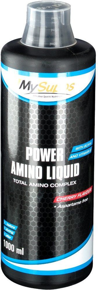 Power Amino Liquid Cherry Flaschen 1000 ml