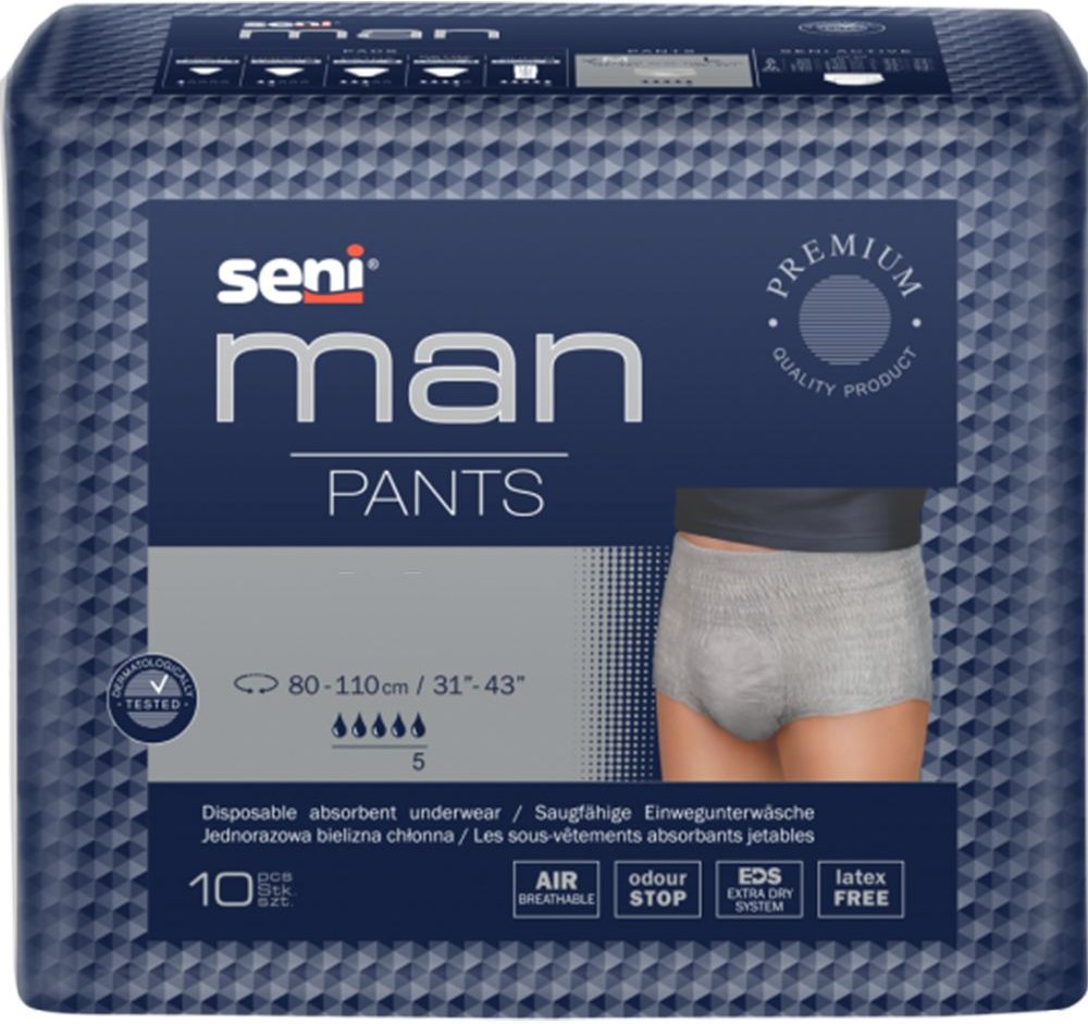 Seni Man Inkontinenzpants L 10 St Beutel