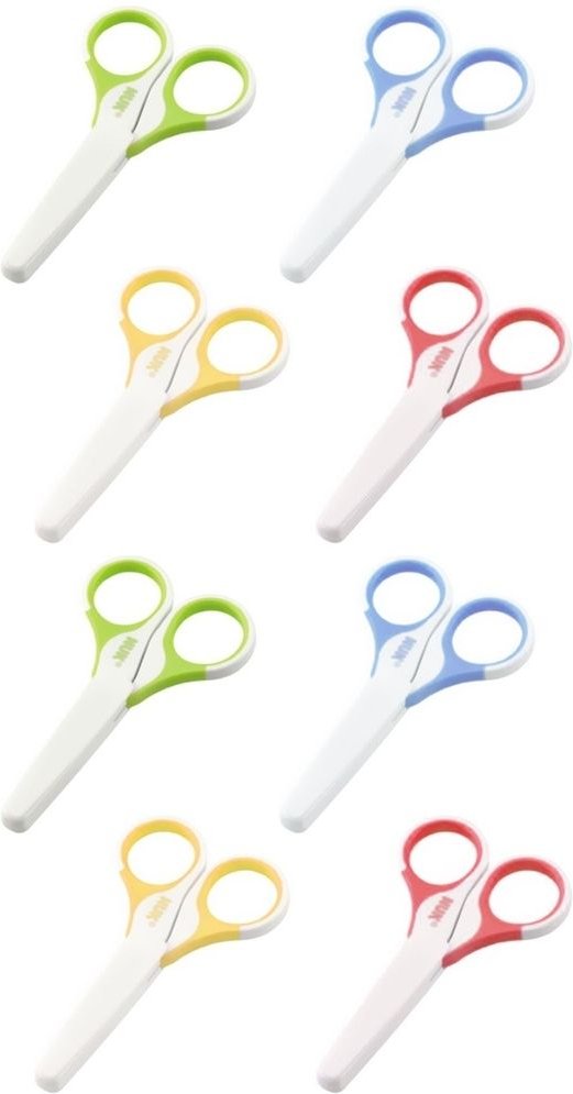 NUK Sicherheits Kinderschere 2x 2x1 St