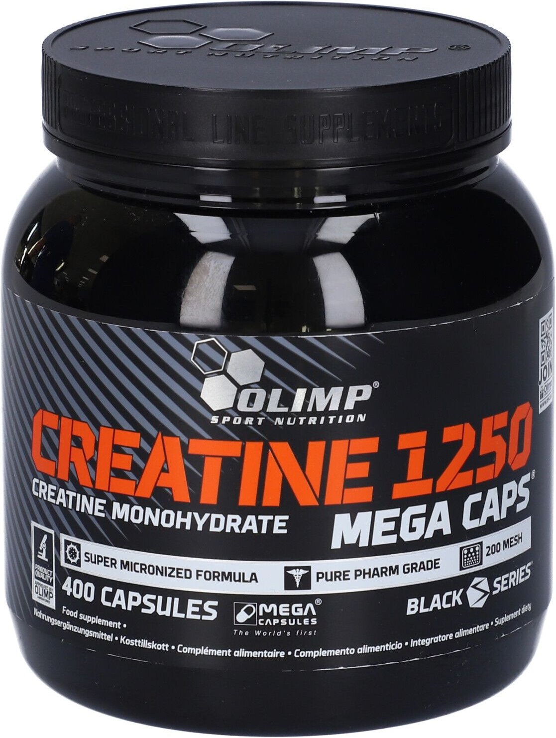 Creatine Mega 400Cps 560 g Kapseln