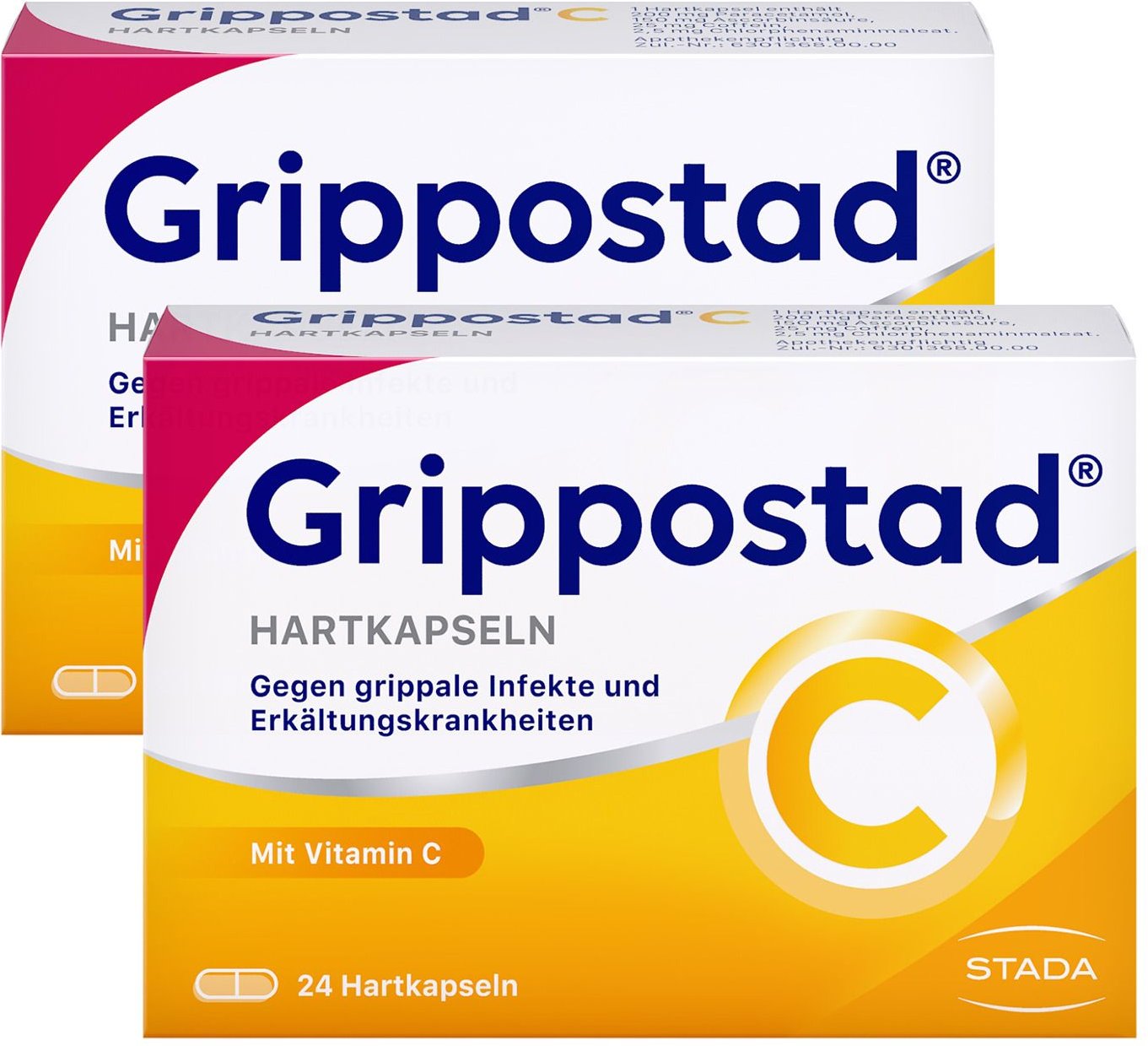 Grippostad C Hartkapseln Doppelpack 2x24 St