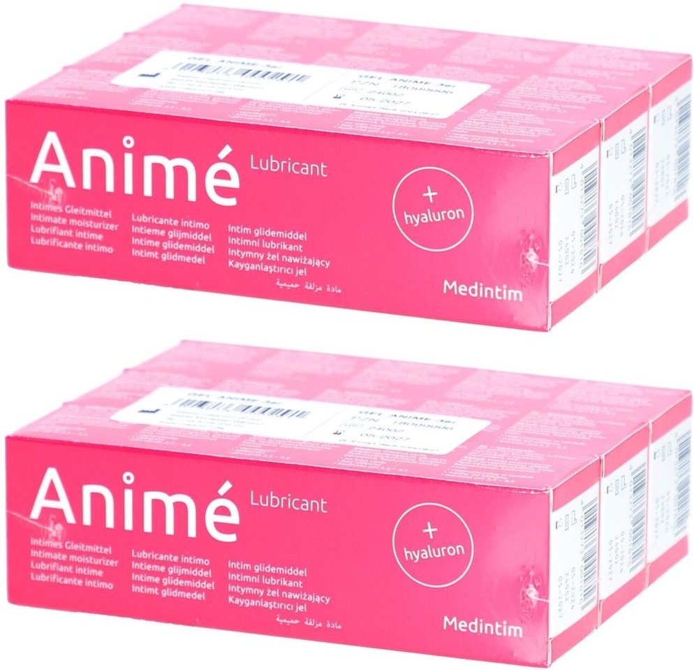 Anime Lubricant Gel 2x 2x3x50 ml