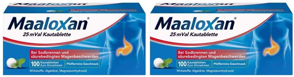 Maaloxan 25 mVal Kautabletten 2x 2x100 St