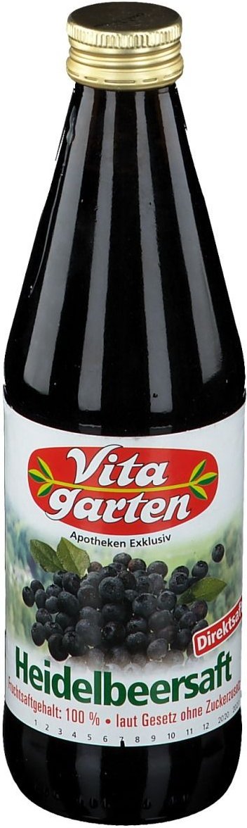 Vitagarten Heidelbeer Saft 330 ml
