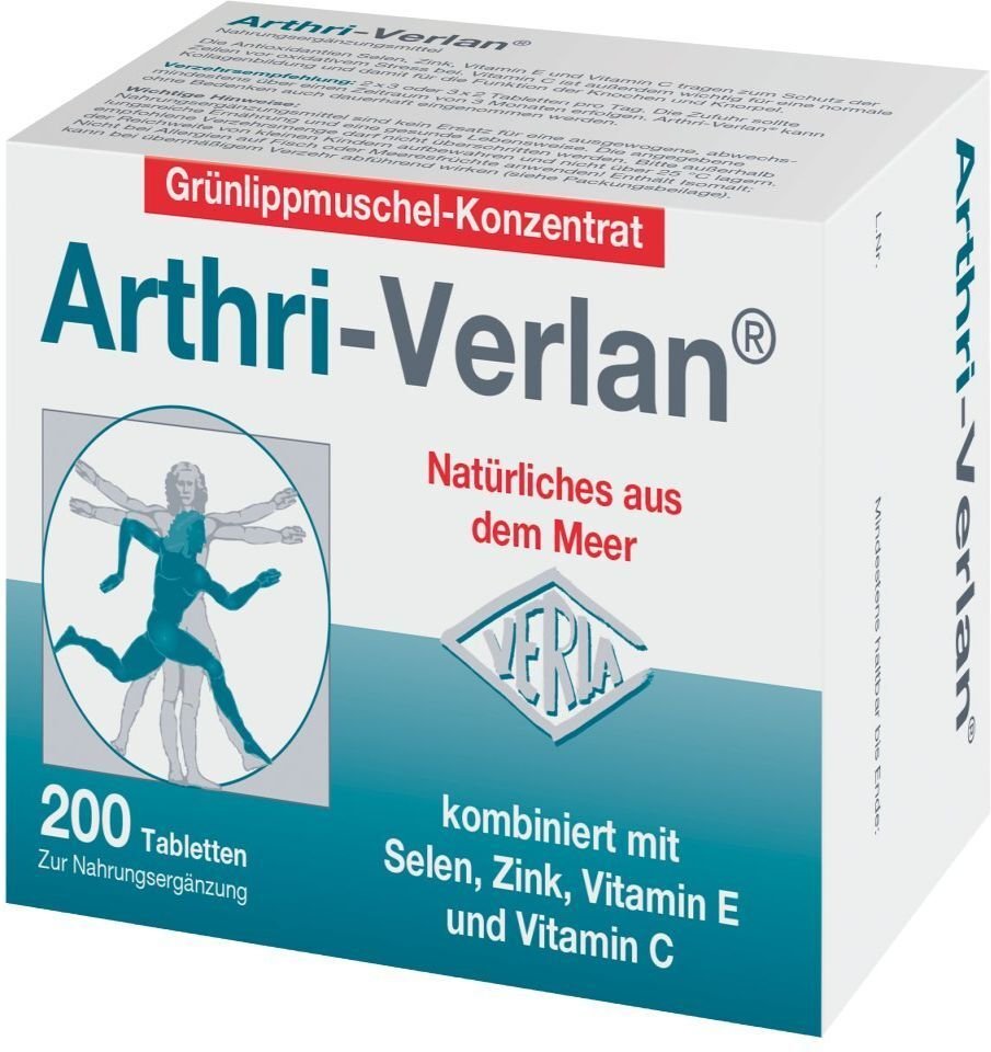 Arthri-Verlan zur Nahrungsergänzung Tabletten 200 St