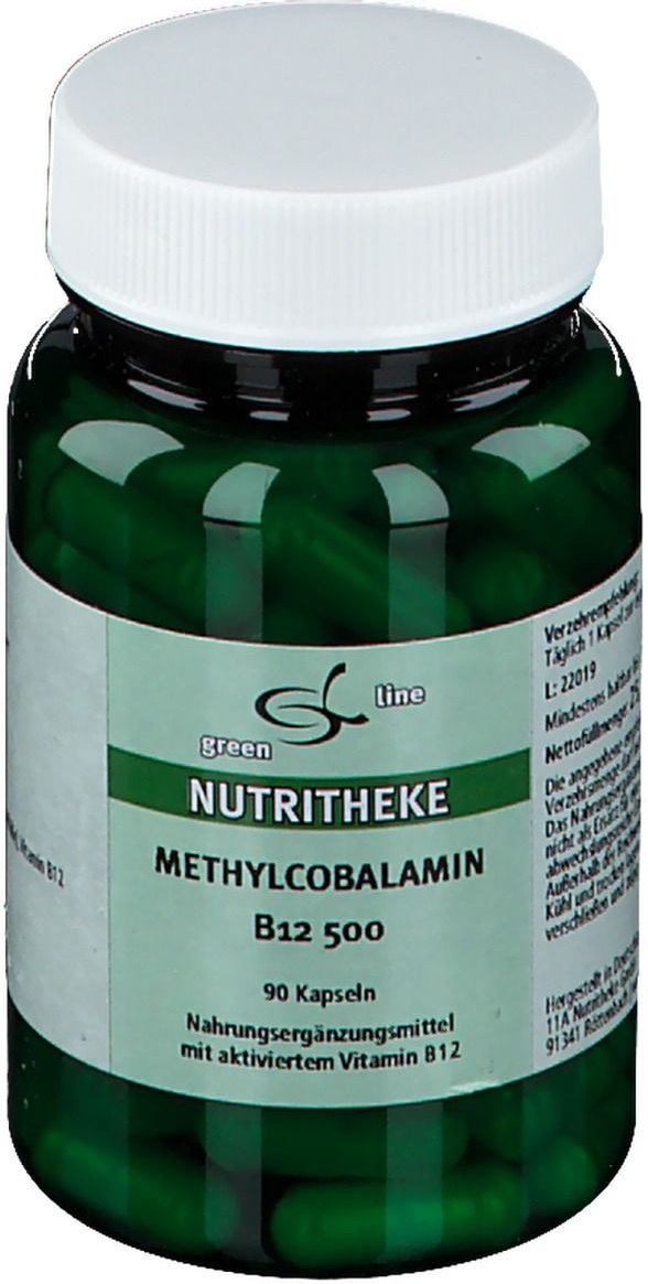 Thumbnail - Methylcobalamin B12 500 Kapseln 90 St