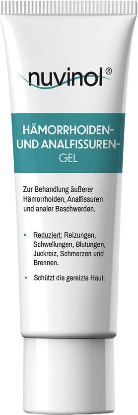 Nuvinol Hämorrhoiden-Gel und Analfissuren-Gel 40 ml Gel
