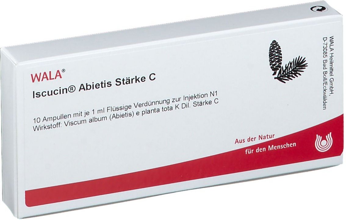 Iscucin abietis Stärke C Ampullen 10x1 ml