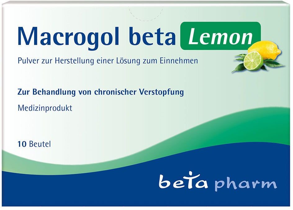 Macrogol beta Lemon Pulver
