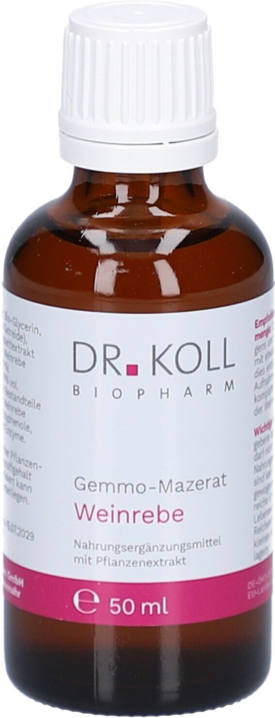 Gemmo-Mazerat Weinrebe Dr.Koll Vitis vinifera Tro. 50 ml Tropfen