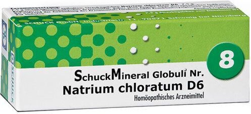 Schuckmineral Globuli 8 Natrium chloratum D6