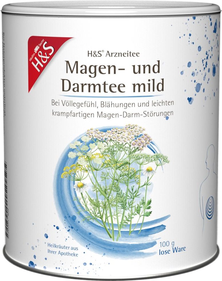 H&S Magen- und Darmtee mild lose 100 g Tee