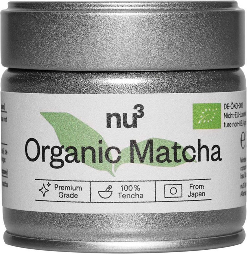 nu3 Bio Matcha Tee 30 g Pulver