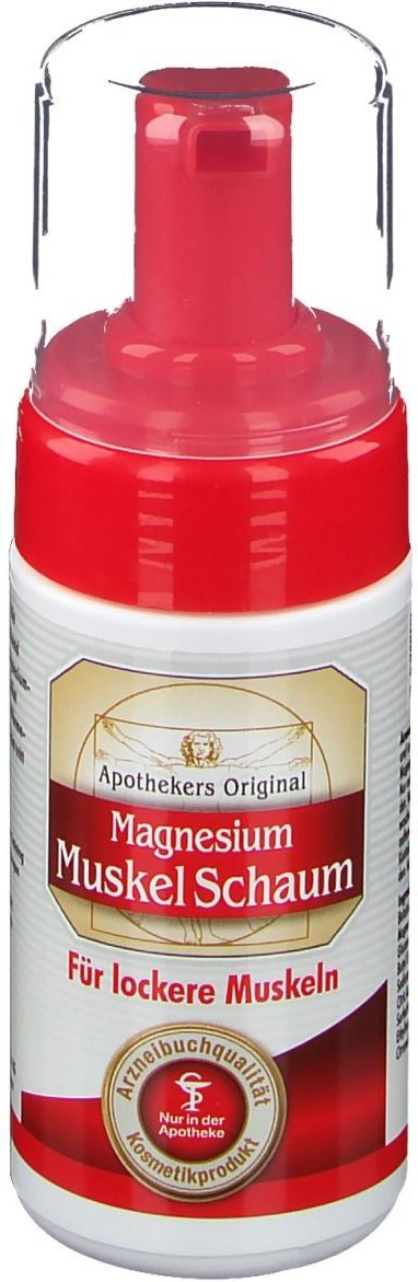 Magnesium Muskelschaum Apothekers Original 100 ml Schaum