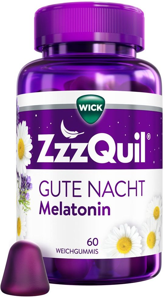 Wick ZzzQuil Gute Nacht 60 St Fruchtgummi