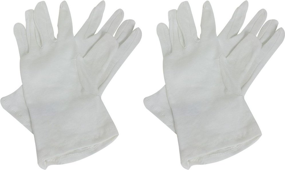 OP Handsch Baumwoll Gr10 x2 2x2 St Handschuhe