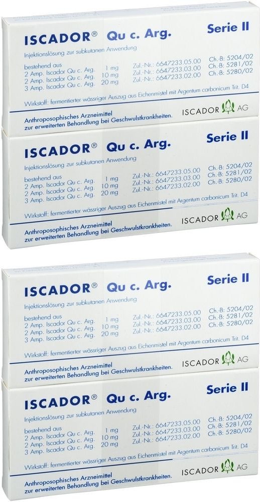 Iscador Qu c.Arg Serie II Injektionslösung x2 2x14x1 ml
