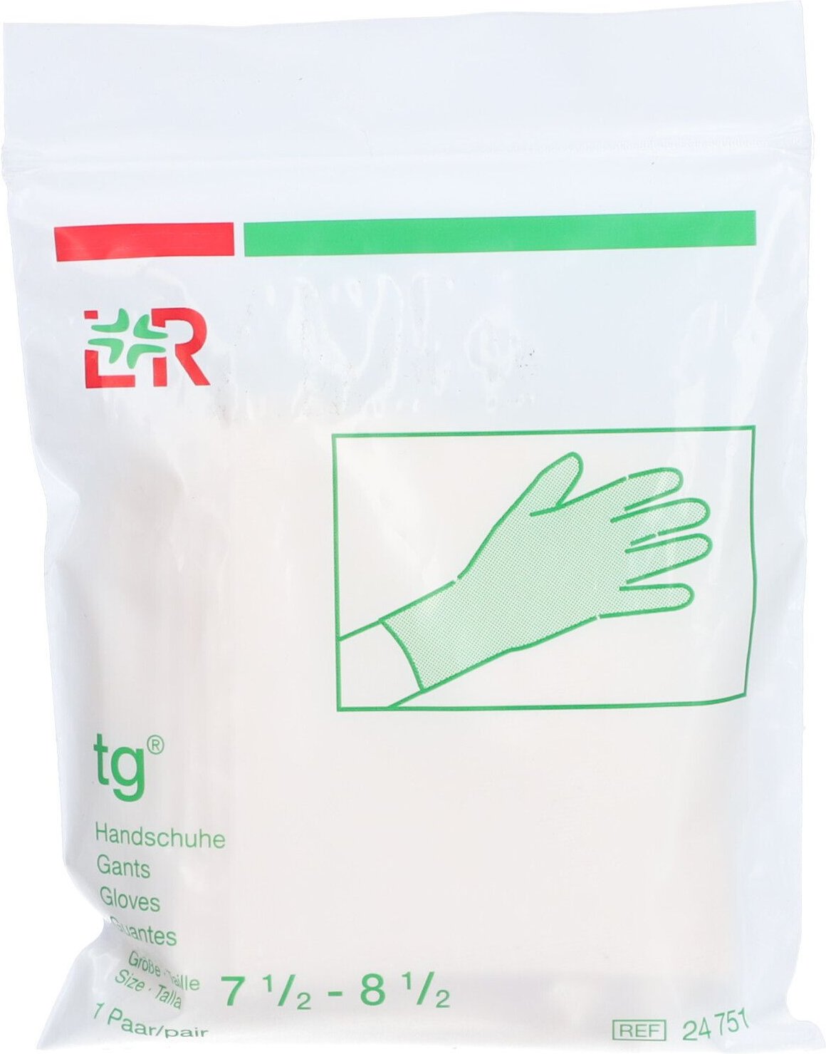 TG Handschuhe Baumwolle mittel Gr.7,5-8,5 2 St