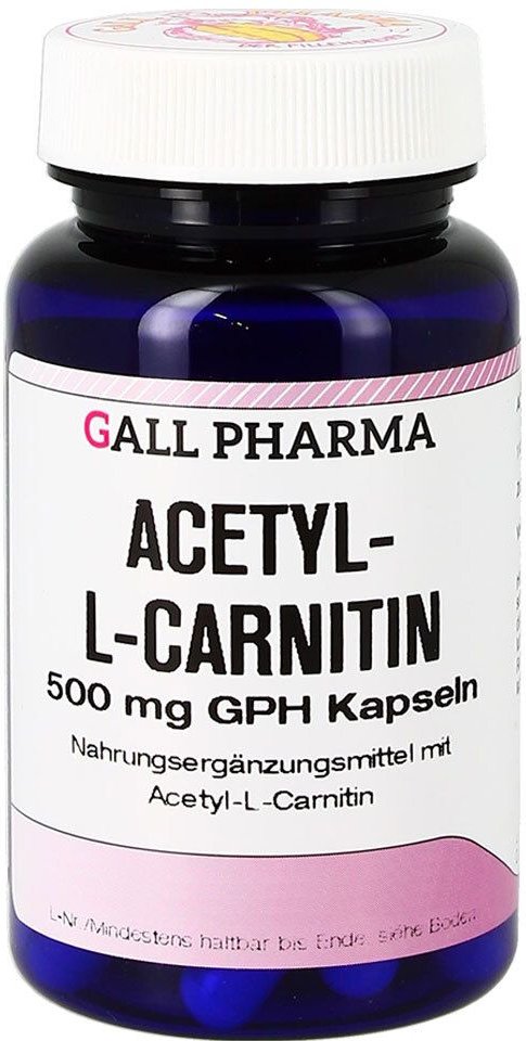 Acetyl-L-Carnitin 500 mg Kapseln 60 St