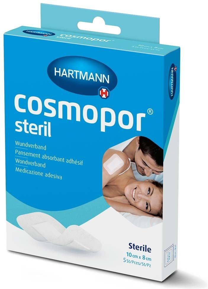 Cosmopor steril Wundverband 8x10 cm OTC 5 St Pflaster