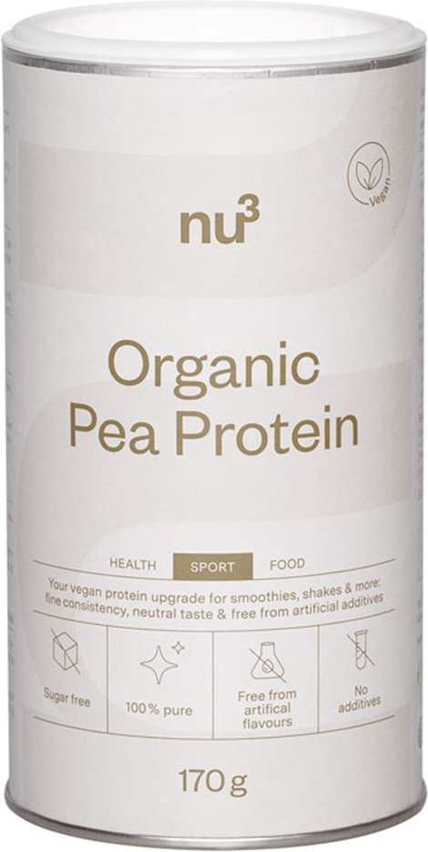 nu3 Premium Vegan Erbsenprotein 170 g Pulver