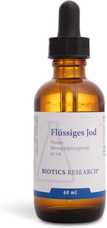 Flüssiges Jod Tropfen zum Einnehmen 60 ml