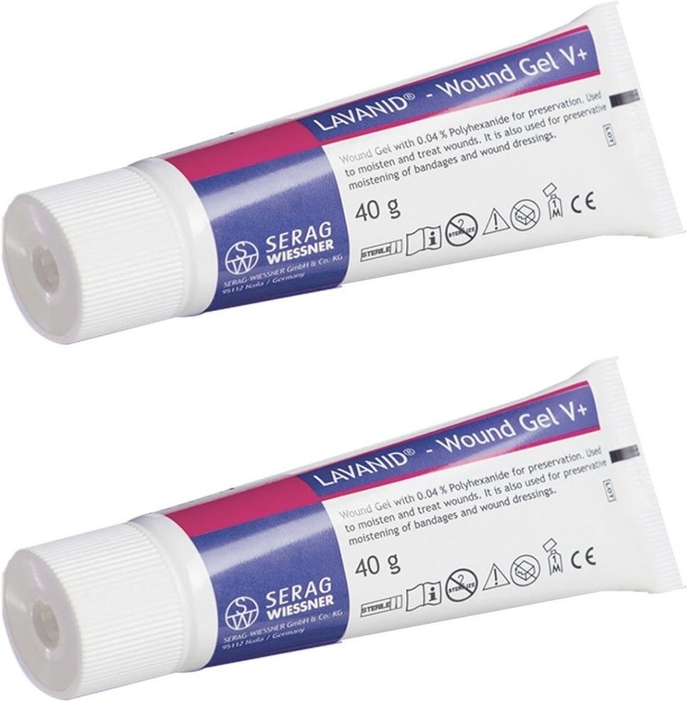 Lavanid Wundgel V+ höhere Viskosität 2x 2x40 g Gel