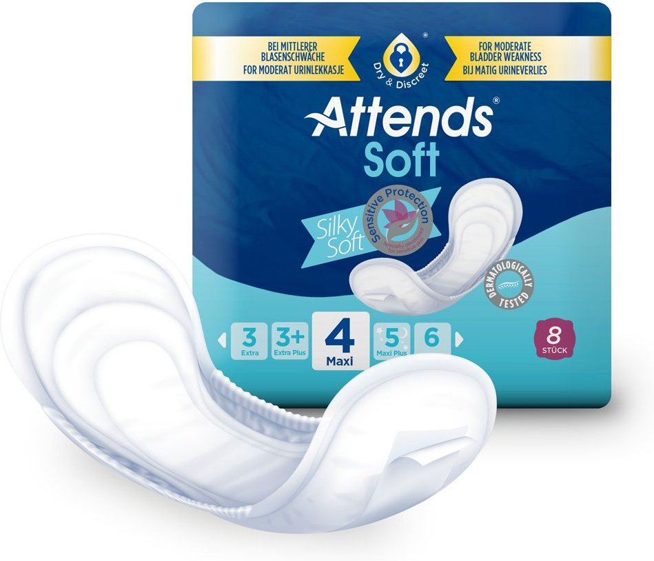 Attends Soft 4 maxi 8 St Einlagen
