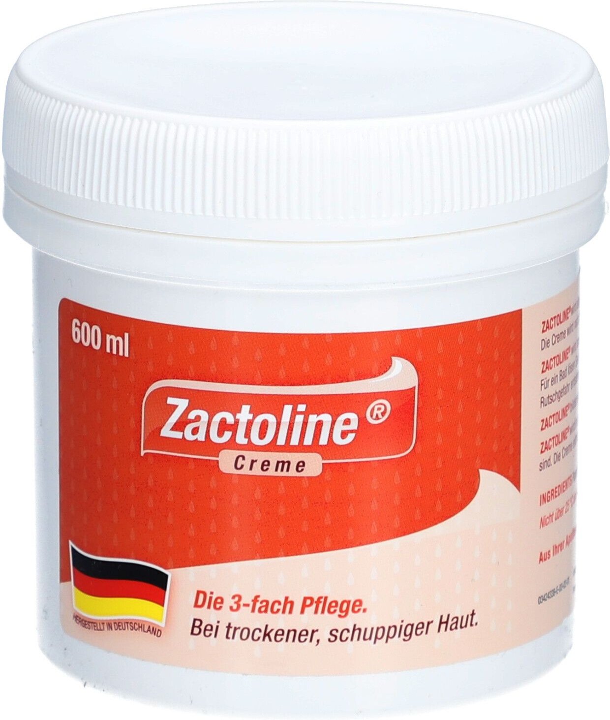 Zactoline Creme 600 ml