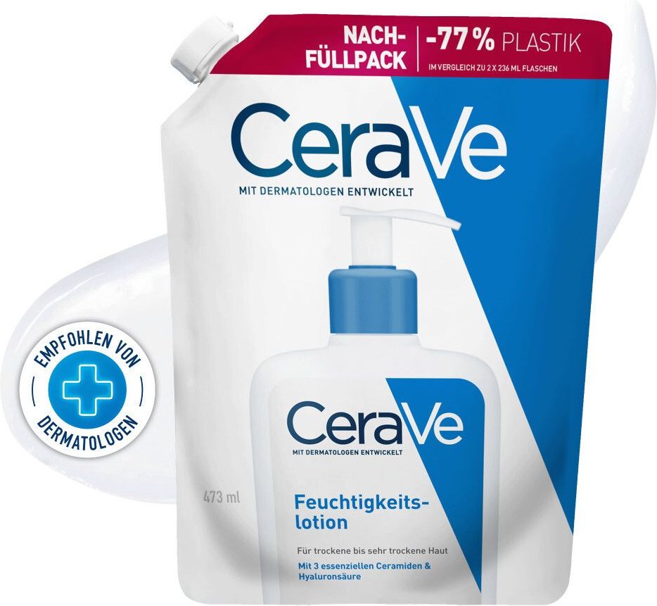 Cerave Feuchtigkeitslotion Nachfüllpack 473 ml Lotion