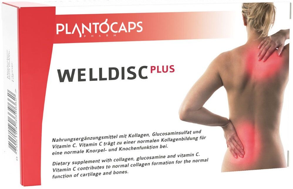 Plantocaps Welldisc Plus Kapseln 60 St