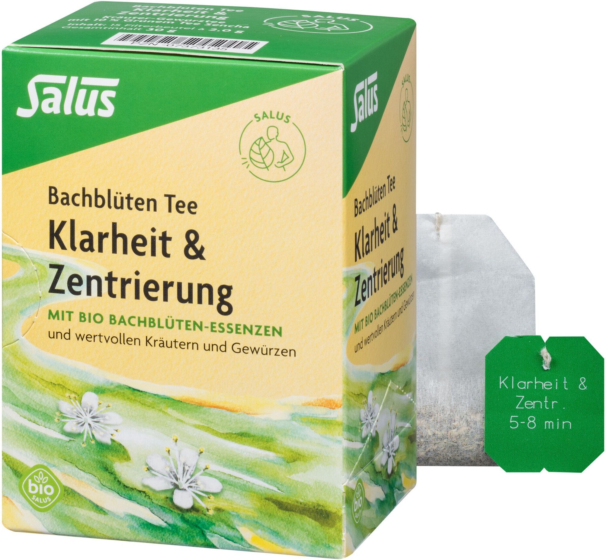 Bachblüten TEE Klarheit&Zentrierung Bio Salus Fbtl 15 St Filterbeutel