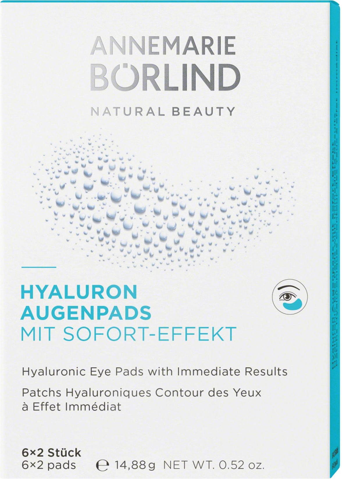 Börlind Hyaluron Augenpads 6 St Pads