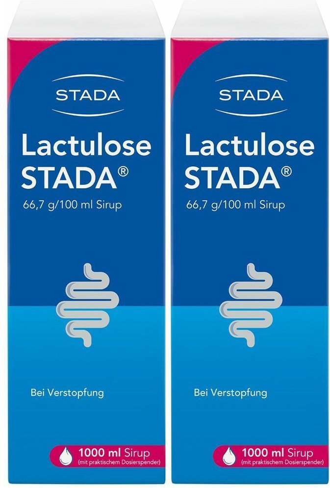 Lactulose Stada Sirup Doppelpack 2x1000 ml