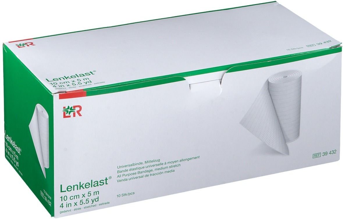 Lenkelast Universalbinde 10 cmx5 m einz.verpackt St Binden