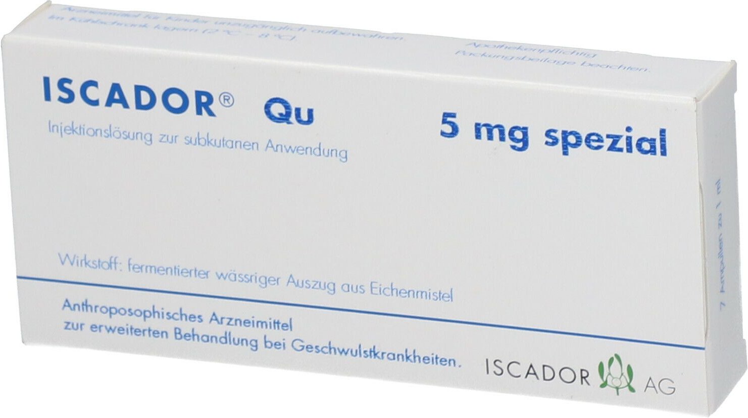 Iscador Qu 5 mg spezial Injektionslösung 7x1 ml