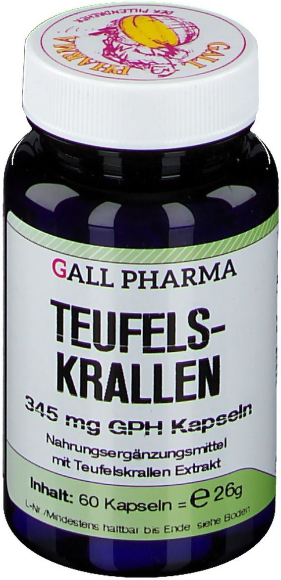 Teufelskrallen 345 mg GPH Kapseln 60 St