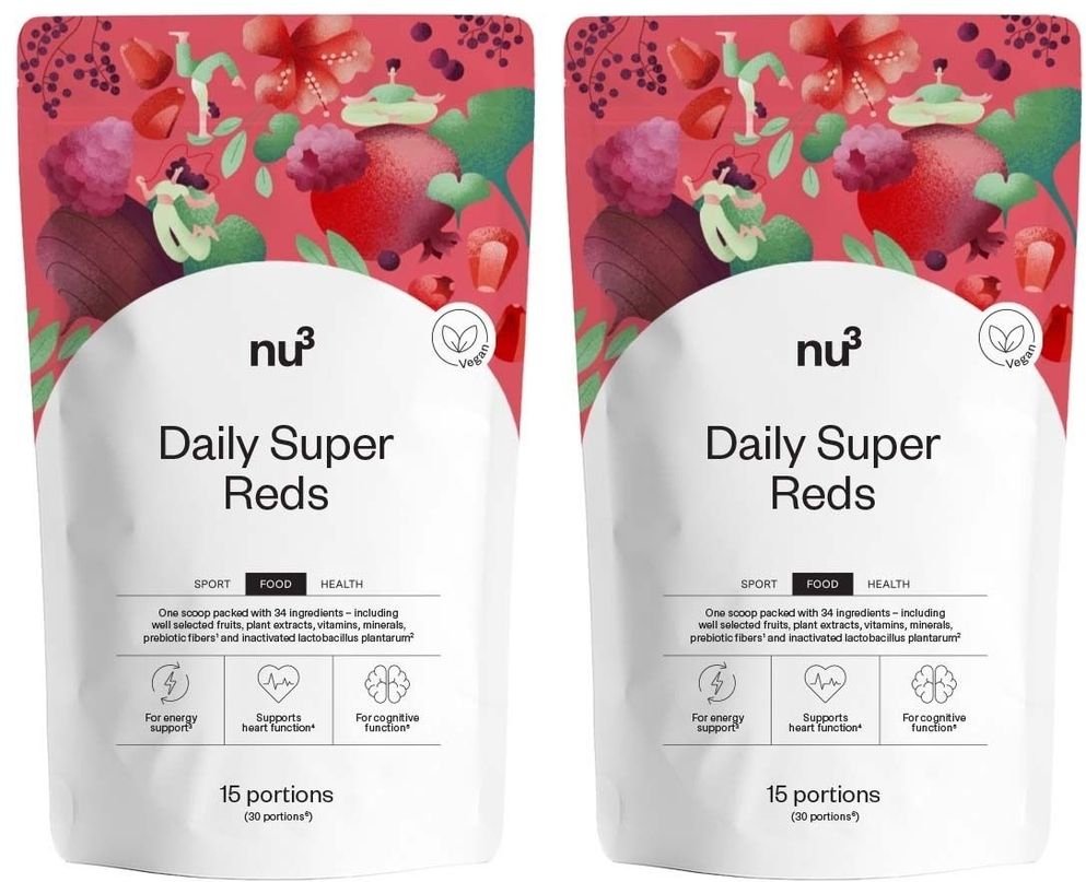 nu3 Daily Super Reds Doppelpack 2x180 g PUE new