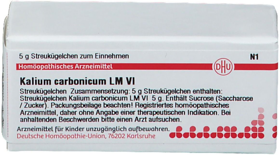 Kalium Carbonicum LM VI Globuli 5 g
