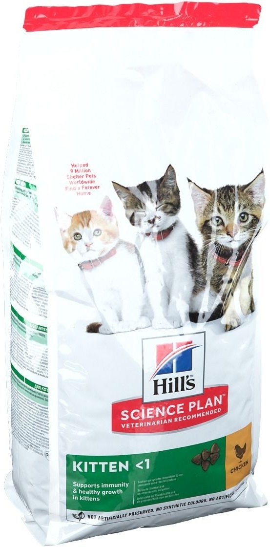 Hill's Science Plan Feline Kitten met Kip 3kg 3 kg Pellets