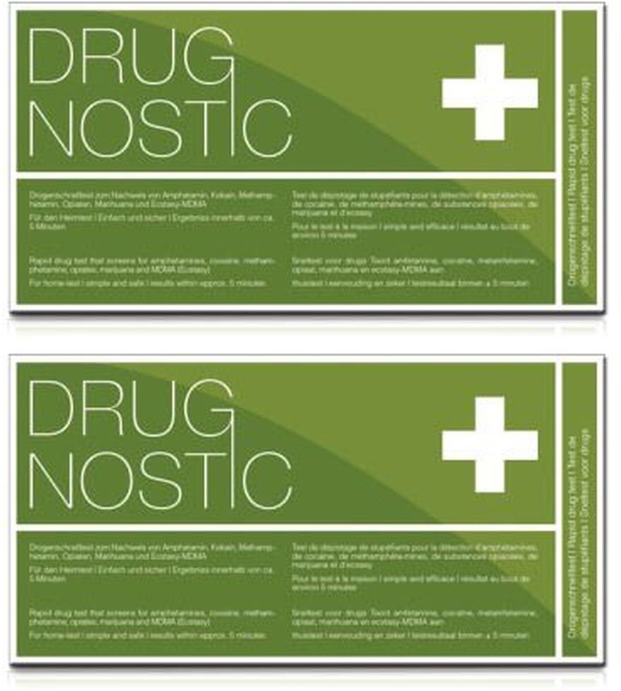 Drugnostic Drogennachweistest 2x 2x2 St Test