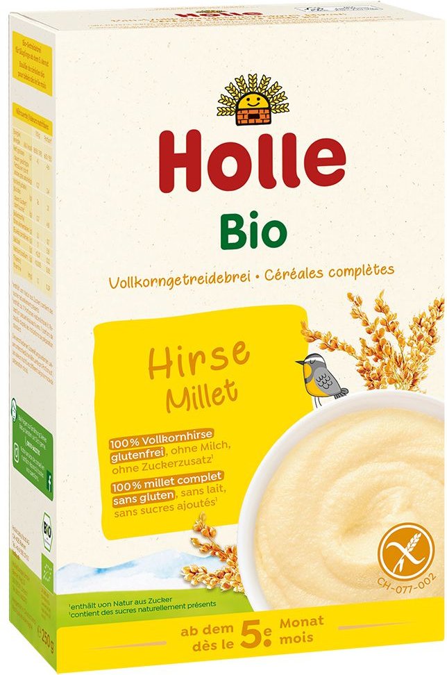 Holle Babybrei Hirse Bio 250 g Pulver