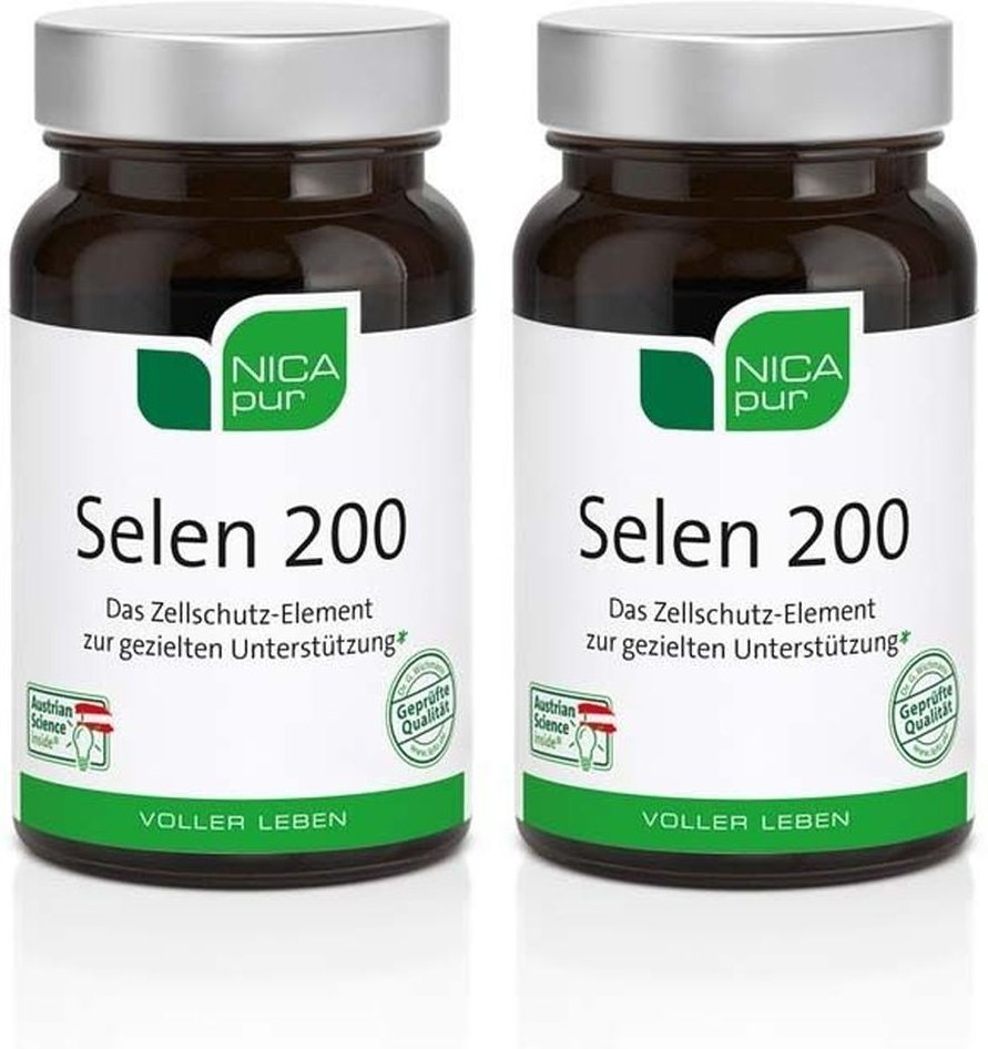 Nicapur Selen 200 Kapseln 2x 2x60 St